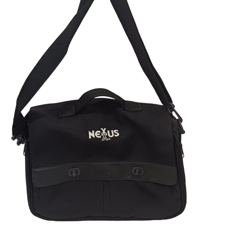1980s NEXXUS Original Hair Stylist Bag Barber Case Organizer Embroiderd RARE VNT
